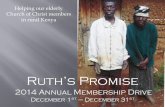 Ruth's Promise Annual Membership Drive