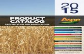 ASPE Product catalog 2015