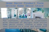 Home Decor Product form Online Home Décor Store