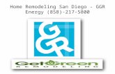 Home Remodeling San Diego - GGR Energy (858)-217-5800