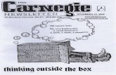 November 15, 2006, carnegie newsletter