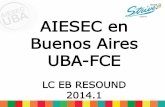 AIESEC Buenos Aires UBA FCE - Reporte Q1 & Q2 2014