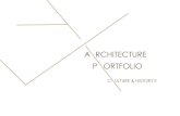 Culture and History II Architecture Portfolio