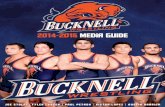 2014-15 Bucknell Wrestling Guide