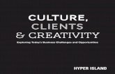 Culture, Clients & Creativity