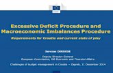 [PREZENTACIJA] Procedura prekomjernog proračunskog deficita i Procedura makroekonomskih neravnoteža