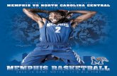 Memphis Basketball Game Notes vs North Carolina Central - Dec. 15, 2014