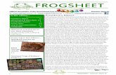 Frogsheet Summer 2014-15