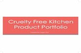 Cruelty Free Kitchen Portfolio
