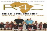 R4C Child Sponsorship Winter magazine