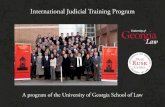 International Judicial Training Program
