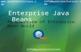 Enterprise java beans 3 online tutorials