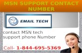 @1 844 695 5369 @MSN technical support toll free number US