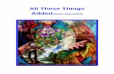 All These Things Added - James Allen