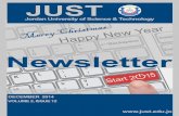 JUST Newsletter December 2014 Issue