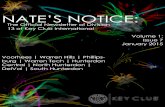 Nate's Notice: Volume 01 Issue 07 Happy New Year