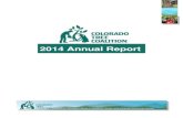 Colorado Tree Coalition 2014 Annual Report