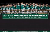 2014-15 Cleveland State Women's Basketball Informational Guide