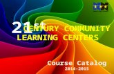 21 Century Course Catalog 2014-15