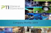 PTI Contractor Company Profile 2014