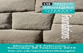LSE Space for Thought Literary Festival 2015: Foundations