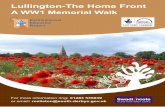 Lullington the home front ww1 walk leaflet