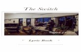 The Switch - Cliffside Sessions Lyric Book