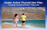 Underactive thyroid diet plan