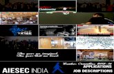 AIESEC India MC Application 15 16 JD Booklet