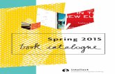 Spring 2015 book catalogue