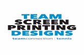 Team Screen Printing Designs