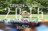 The First Tee Parents Guide 2015