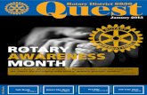 Rotary International - District 6930 - 006 Quest Magazine - January 2015