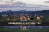 Water Features & Expansive Teton Views In 3 Creek Ranch