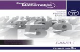 CoreConnects Mathematics Sample Pages - Grades 3-5