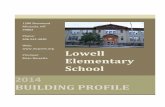 Lowell Elementary Building Profile 2013-2014