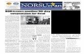 The NORSUnian Vol. XXXII Issue no. 31