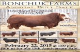 Bonchuk Farms Annual Bull Sale
