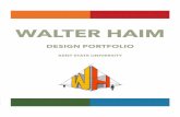 Design Portfolio of Walter Haim