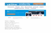 Learn how to build your own website for free