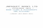 Book Clubs & Playgroups Catalogue (Jan 2015 - Mar 2015)