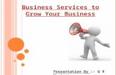 Business Services to Grow Your Business