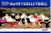 2001 Memphis Volleyball Media Guide