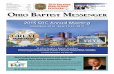 Ohio Baptist Messenger - February 2015