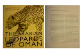 Book "The Arabian leopards of Oman", published 2014
