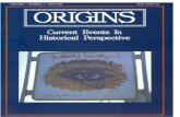 Origins - Vol. I, Number 2, July 1993