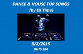DANCE & HOUSE TOP SONGS 3/2/2015