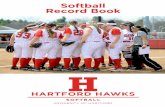 2015 University of Hartford Softball Record Book