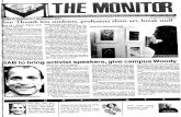 the monitor Volume 8, Issue 5 (October 2001)
