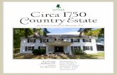 Circa 1750 Country Estate / Bedford / Ginnel